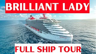 Brilliant Lady Ultimate Ship Tour 2026 | Best Full Walkthrough (Dining • Bars • Entertainment)