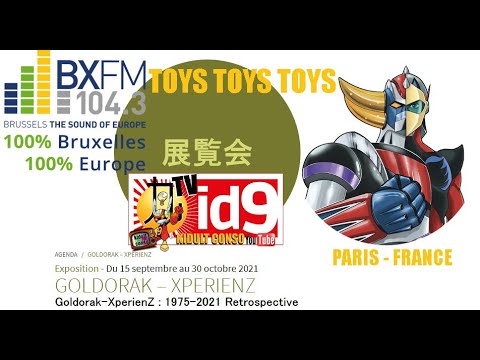 Goldorak au GRAND REX avec ID9 chez TOYS TOYS TOYS @Kidultconso