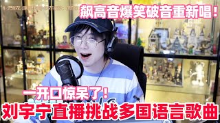 Download lagu 刘宇宁直播爆笑挑战中日韩泰闽南语！宁哥唱韩文歌太有感觉了！发音离谱到本人都笑出声！唱美声版《别看我只是一只羊》真的是超可爱的声音啊！#刘宇宁 #liuyuning #刘宇宁直播 #搞笑 mp3