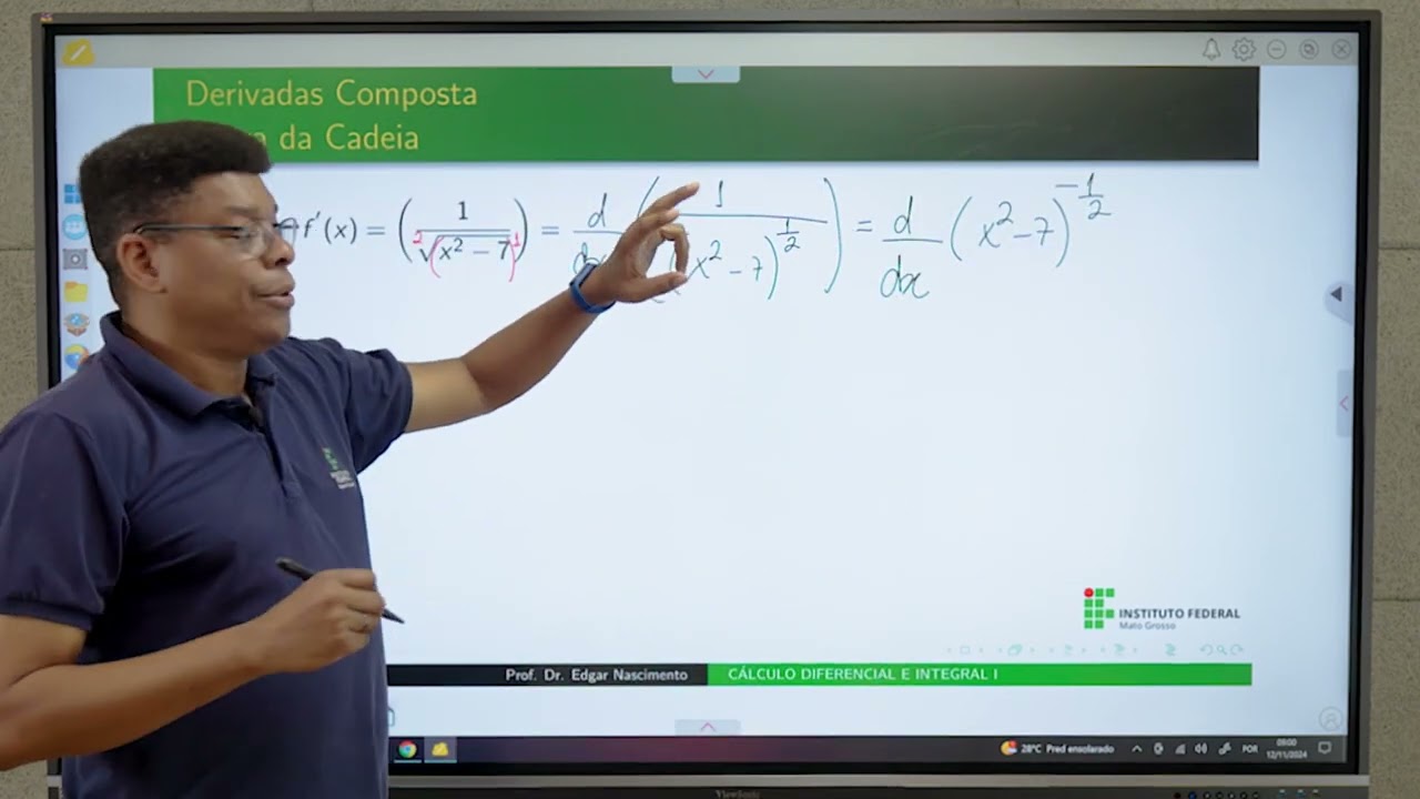 Aula 16 - Derivadas compostas