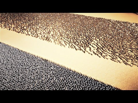 100,000 Heavy Knights Vs 80,000 Spartans | Ultimate Epic Battle Simulator 2 | UEBS2