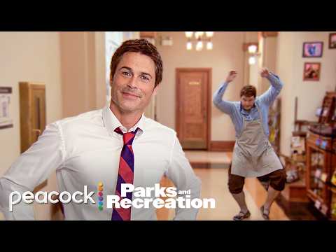 Shoe shine stand moments that make me laugh like an idiot | Parks and Recreation