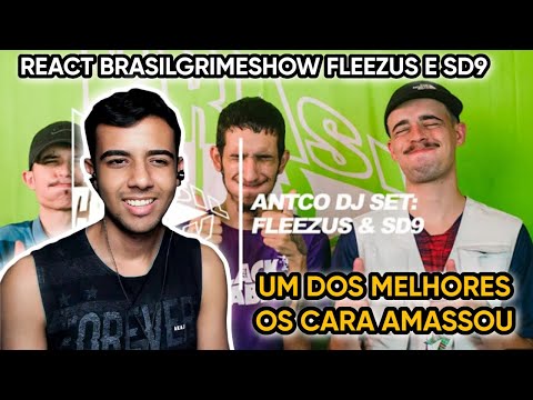 REACT Brasil Grime Show: ANTCONSTANTINO, FLEEZUS & SD9 - DiorgenesReact