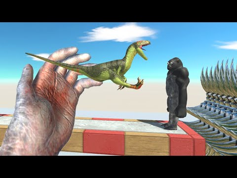 Run Away From Goro Bridge - Animal Revolt Battle Simulator