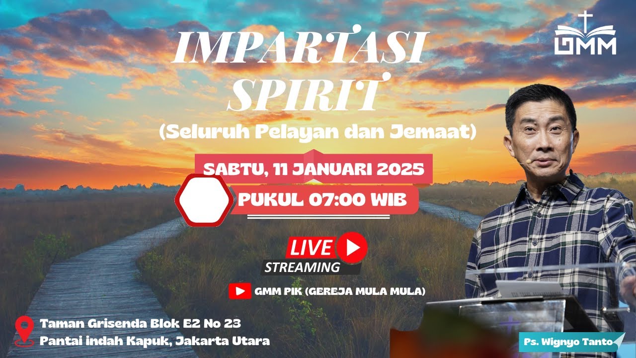 Impartasi Spirit – Ps. Dr. Wignyo Tanto (110125)