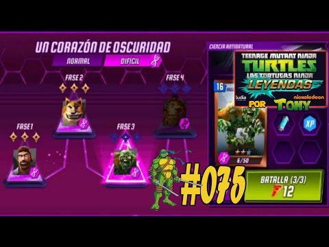 Tortugas Ninja Leyendas "Cap. 75 - Un corazón de oscuridad, Fases 3 a 4 (difícil)" por Tony