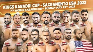 LIVE - Sacramento Kabaddi Cup - Kings Sports Club - 2022 USA Kabaddi
