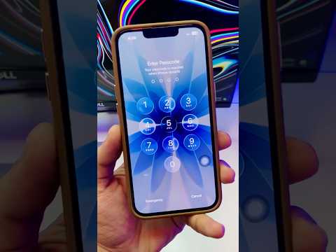 iPhone 13 Liquid Glass LockScreen iOS 26 #shorts #ios26 #iphone13