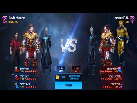 SHANG-CHI (ctp regen) VS SENTRY IN TIMELINE BATTLE | MARVEL FUTURE FIGHT