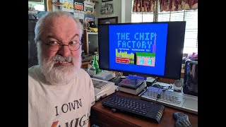 The Chip Factory featuring Technician Ted - ZX Spectrum - Sinclair Society - Retro 8bit Vidoe Game