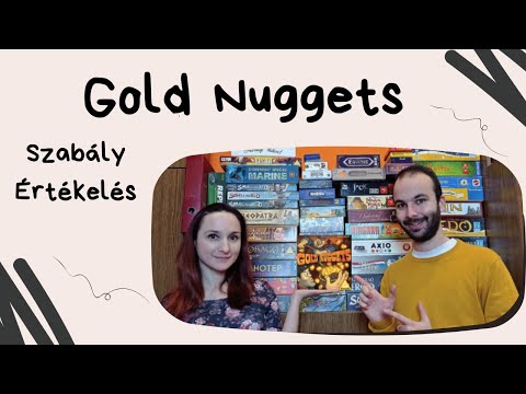 Gold Nuggets │My Mine társasjáték játékbemutató és szabályismertető - Társasozz Okosan!