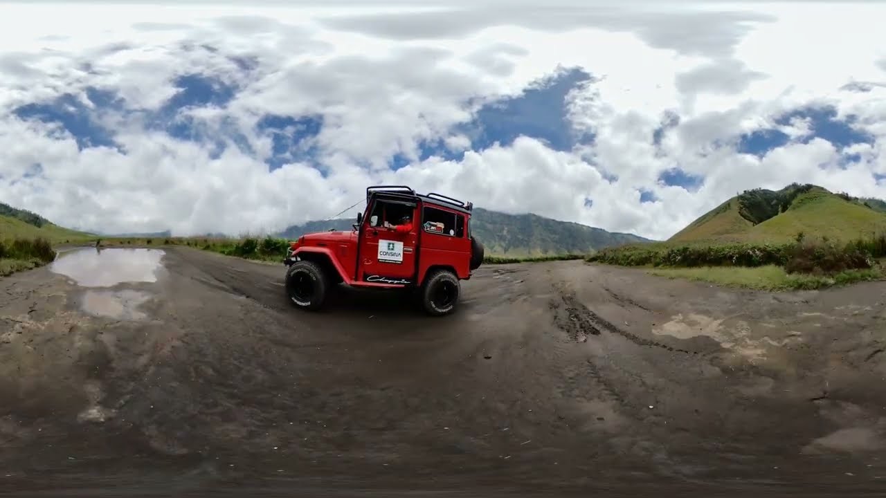 Mount Bromo , East Java, Indonesia 360VR Ep10 : Wheelwego360°