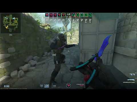 CS2 POV 16:9 broky FaZe (18/6) vs FlyQuest (Ancient) @ IEM Chengdu 2024
