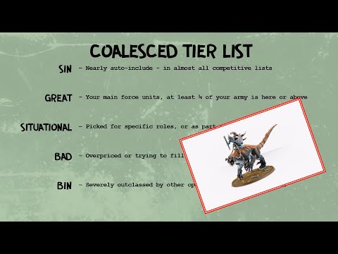 10 Minute Tier List - Coalesced - Feb '23