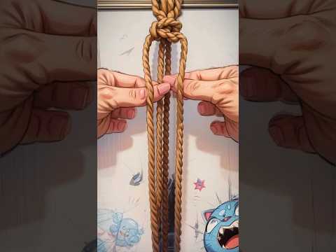 Josephine Knot macrame art