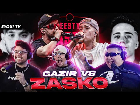 ZASKO ON A GOOD DAY DOES IT AGAIN! - Reaction to GAZIR vs. ZASKO - FMS Spain - EYOU TV