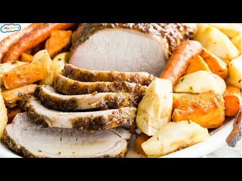 Easy Brown Sugar Dijon Pork Roast