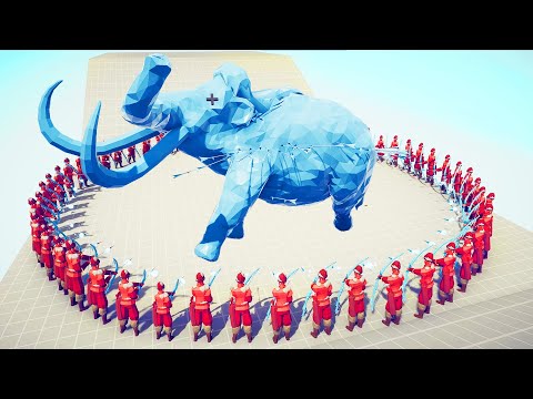 100x ICE ARCHERS VS EVERY UNIT - CIRCLE #8 | TABS - Totally Accurate Battle Simulator