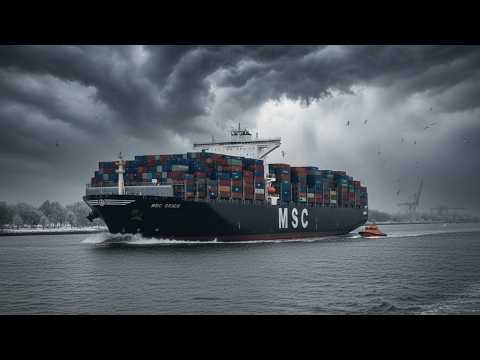 MSC Grace: Brandneuer Riese im Schneetreiben Richtung Hamburg | Erstanlauf 04.01.2026