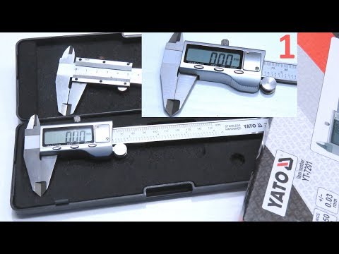 Elektroninis slankmatis Yato YT-7201 150mm video