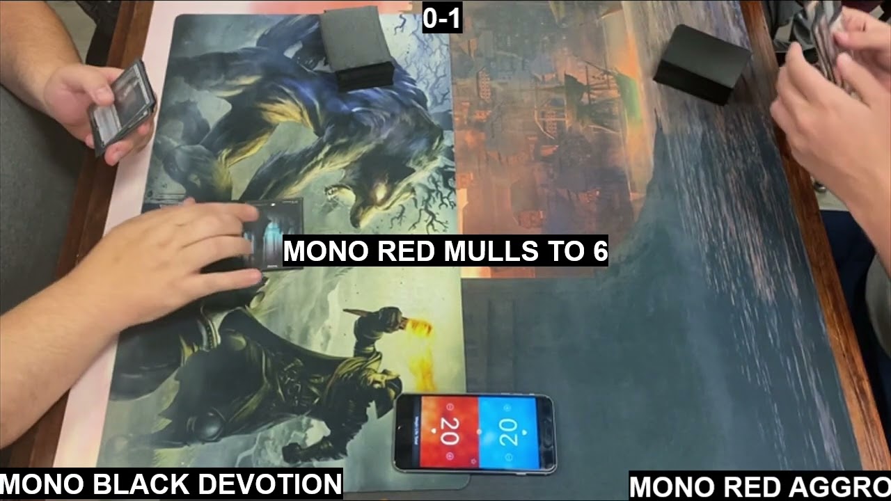 Pioneer - Mono Black Devotion VS Mono Red Aggro