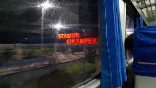 preview picture of video 'Melintas langsung stasiun Cikampek'