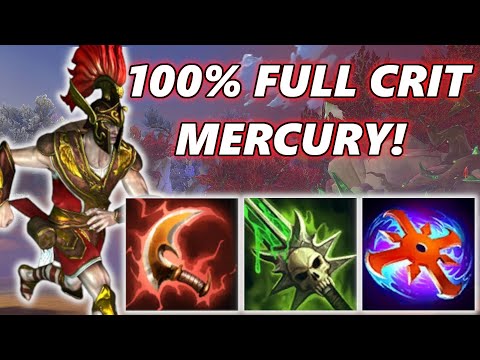 FULL CRIT MERCURY BULLIES ANYONE! - Season 9 Masters Ranked 1v1 Duel - SMITE
