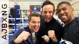 Ant &amp; Dec Saturday Night Takeaway Stitch Up! ~ Anthony Joshua