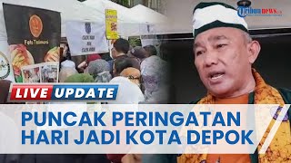 Suasana HUT Kota Depok ke-24, Ribuan Warga Serbu 24 Jenis Kuliner Gratis dari Pemkot