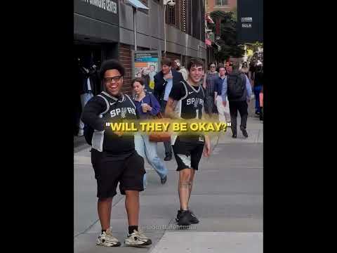 The bravest Spurs fans ever 💀
