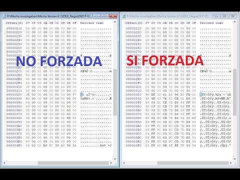 MechaPWN diferencias de Modo Normal y Modo Forzado