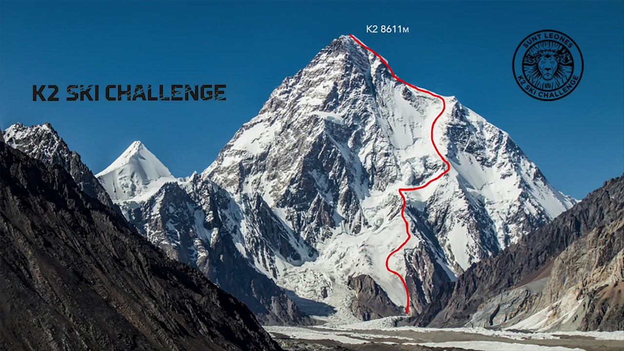 Спускане със ски от K2 -  Анджей Баргиел, 2018