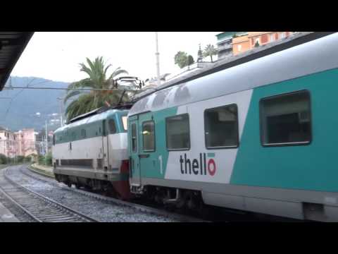 EUROCITY THELLO 159 \ 160 CON LA E444.089 IN DIREZIONE MARSIGLIA