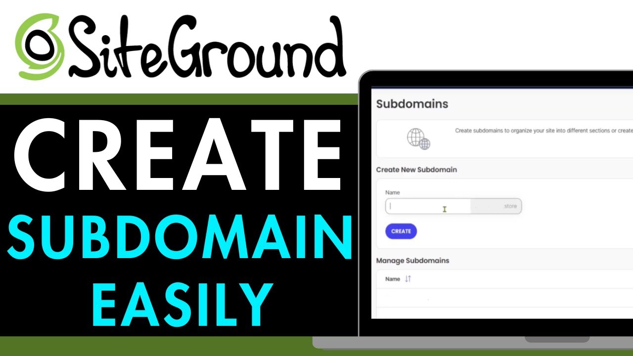How to Create a Subdomain in SiteGround 2026 (FULL GUIDE)