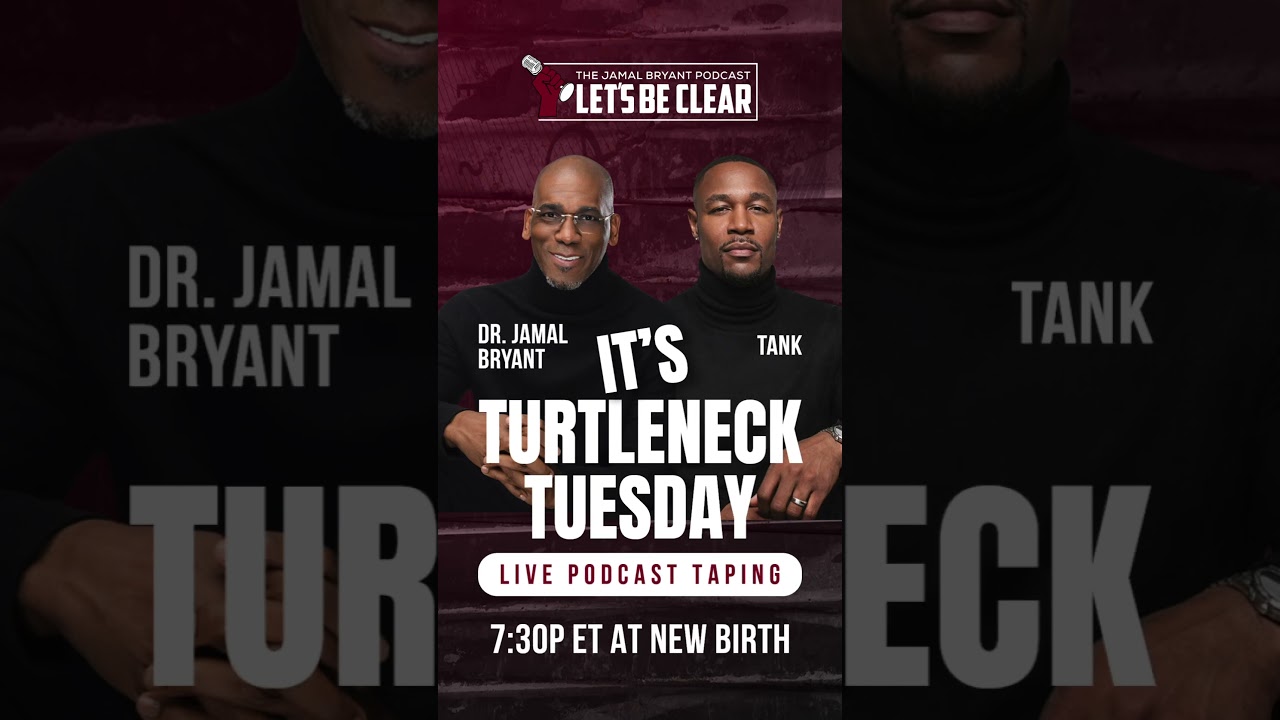 IT'S TURTLENECK TUESDAY! @TheRealTank @JamalBryantOfficial #livestream #tonight #podcast