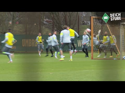 Trainings-Spiel auf drei! Tore: Werder Bremen schießt sich für Paderborn warm - und hat Spaß
