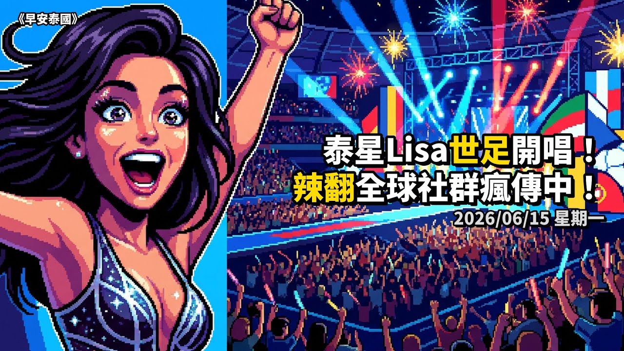 Lisa閃耀世足開幕式！泰國天后嗨翻全場，全球目光都聚焦在她身上！ episode artwork