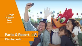 PortAventura 25 años compartiendo momentos únicos 🎂🎉#YouArePortAventura anuncio