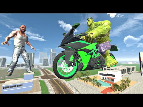 Franklin Found Giant Hulk Bike - INDIAN BIKES DRIVING 3D