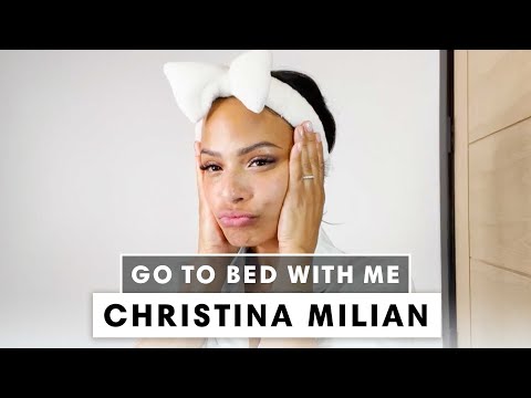 Christina Milian Swears By This $400 Dior Plumping Serum | Go To Bed With Me | Harper's BAZAAR