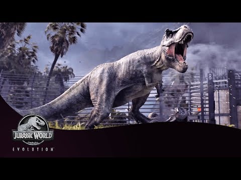 Jurassic Park Evolution - The NEW Indoraptor with MAX Stats + Animations! He's beautiful!