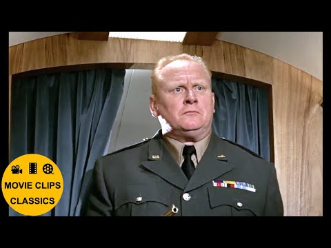 Goldfinger (1964) - Bond and Goldfinger on the plane