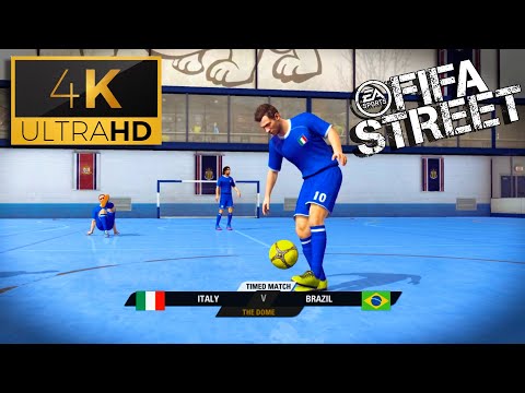 FIFA Street 4 Gameplay 2024 | Italy vs Brazil [4K]