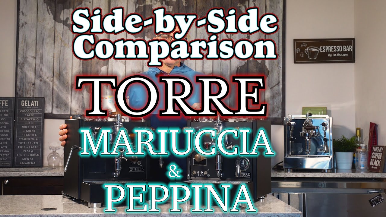 Comparing Side-by-Side: Torre Peppina and Torre Mariuccia Espresso Machines