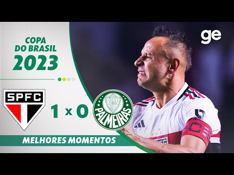 Gols e lances de São Paulo x Palmeiras