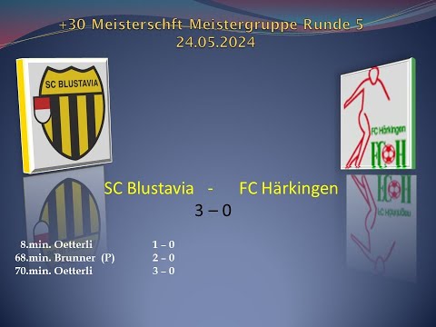 +30 Meistergruppe SC Blustavia  -  FC Härkingen