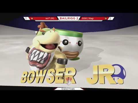 Bailrigg 2 - Scr7 (Diddy Kong, Fox) Vs. Magi [L] (Donkey Kong, Jr., Mario) - Smash U - Grand Finals