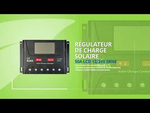 Régulateur solaire PWM 5A 12V/24V USB LCD - Victron Bluesolar avec recharge double batterie et écran LCD_3
