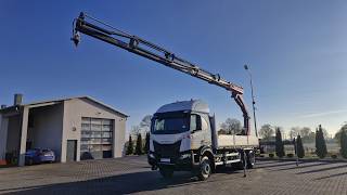 IVECO X- WAY 480 / 6x4 / SKRZYNIOWY - 6,1 m / + HDS PALFINGER PK 33002 cami&oacute;n caja abierta | Imagen 4 - Autoline