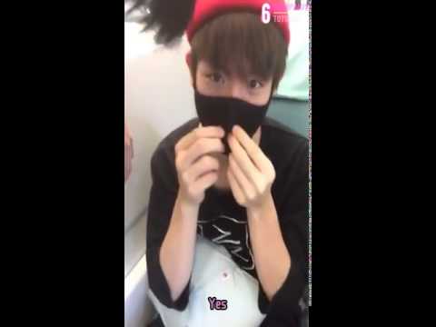 [6TOTSubs] 150813 Teen Top V-App; On the Airplane to Japan